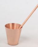 COPPER SMALL CUP WITH STRAW