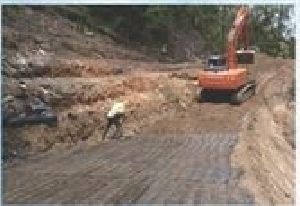 Hdpe Uniaxial Geogrid