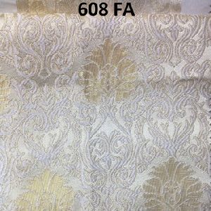 Metallic Feather Garment Fabric