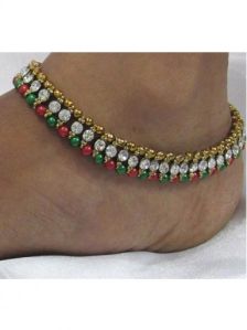 Stone Alloy Anklet