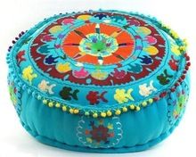 Handmade Fabric Ottoman