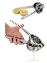 Solid Metal Stainless Steel Lemon Hand Press Squeezer