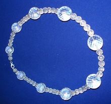 Quartz Crystal Eye Clean Faceted Marbles Beads