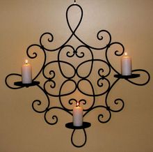 Wall Mounted Candle Sconce