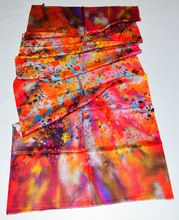 Silk multicolor premium shawls with digital prints