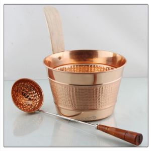 Copper Sauna Bucket