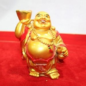 Ceramic Laughing Buddha Statue