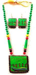 Meretricious Handmade Terracotta Neck Sets