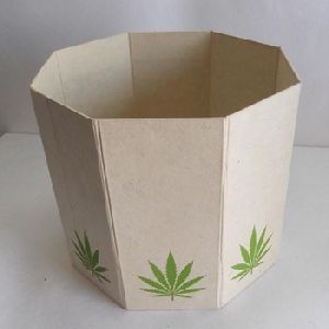 hemp paper flower pots planter
