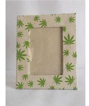 hemp paper printed photo frame