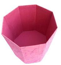 Recycled Handmade Cotton Paper Dustbin