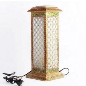 Marble Painted Jali Handicraft Lamp