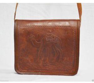 leather messenger shoulder carry bag