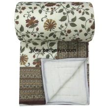 Jaipuri Handmade Hand block Print Double Bed Cotton Quilt