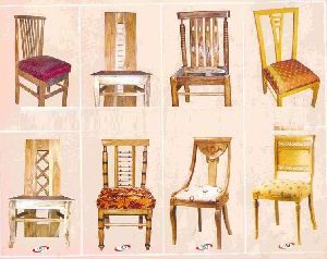 antique wood dining chairs