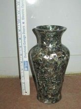 Green Avalon MOP Vase