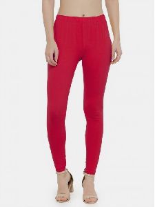 Cotton Lycra Ankle Length Leggings