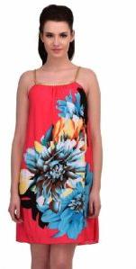 Flower Print Beach Dresses