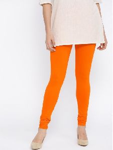 Plain Orange 4 Way Cotton Lycra