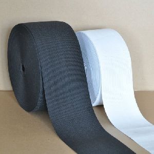Black and White Garment Elastic Tape