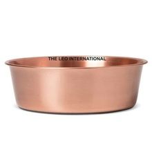 Copper Dog Bowl