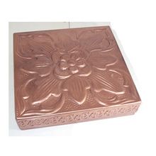 Metal Copper Finish Sweet Boxes