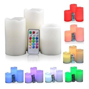 Luma Wax LED Candles With Remote