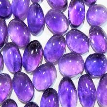 14mm x 10mm African Amethyst Natural Stone cabochons