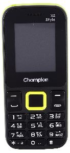Champion Brand X2 STYLE Dual Sim Green Color Mobile Phone