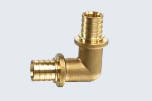 BRASS ELBOW HOSE FITTINGS WITH FLANGE