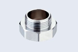 CHROME-PLATED BRASS BUSHING FITTING