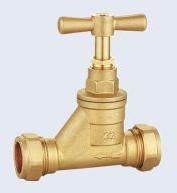 COMPRESSION BRASS STOP VALVE