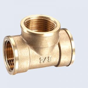 FEMALE BRASS TEE FITTING