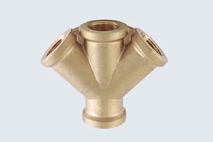 OEM BRASS FITTINGS 3-WAY DISTRIBUTOR