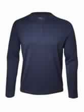 MENS LONG SLEEVE RIBBED DOUBLE T-SHIRT