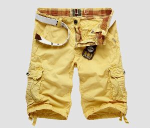 MENS MULTI-POCKET COTTON SHORTS