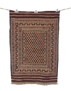 Traditional Indian Bergama Nomad Kelim Carpet Rug