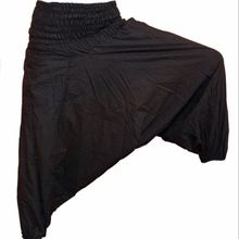 Indian Afgani Ali Baba Plain Harem Yoga Men Women Unisex Trouser Baggy Gypsy Pant
