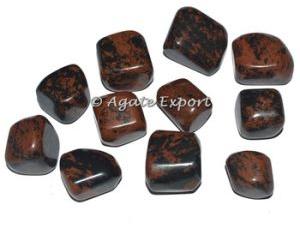 Mahagoni Obsidian Tumbled Stones