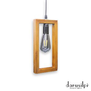 Wooden Hanging Lamps
