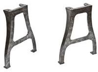 Industrial Rustic Cast Iron Heavy Restaurant Dining Table Bases