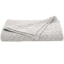 cotton knitted throws
