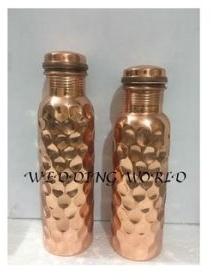 copper drinking bottle hammed