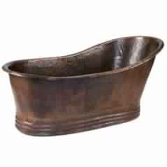 ITEM NUMBER COPPER BATHTUB