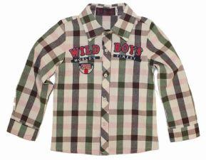 BOYS COTTON COLLAR SHIRTS