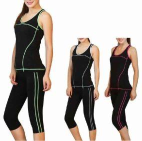 WOMENS NYLON ELASTICITY YOGA FITNESS SUIT