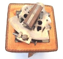 brass designing sextant