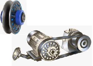 Adjustable Center Variable Speed Pulley Drives With Diaphragm Springs