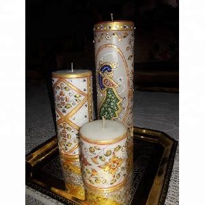 Luxury Scented Hand Painted Decorative Candles
