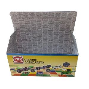 Printed Three Wheeler Brake Parts Corrugated Box